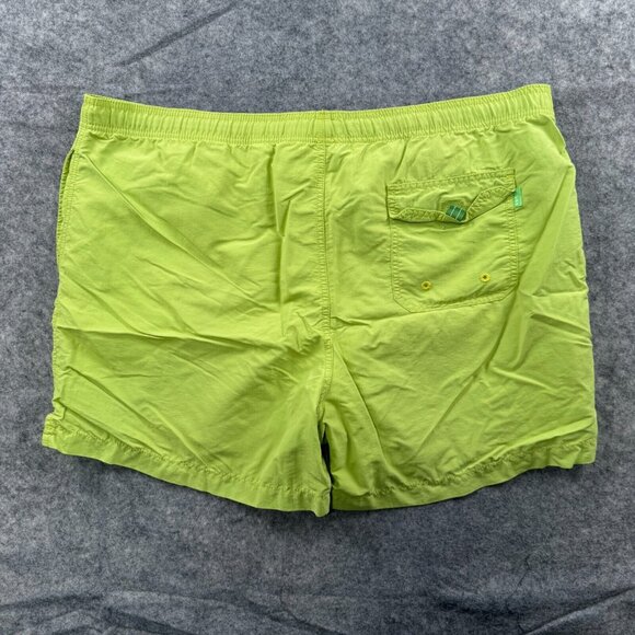 Tommy Bahama Swim Trunks Mens L Green Surf Hawaiian Beach Relax Mesh Aloha - Picture 2 of 10